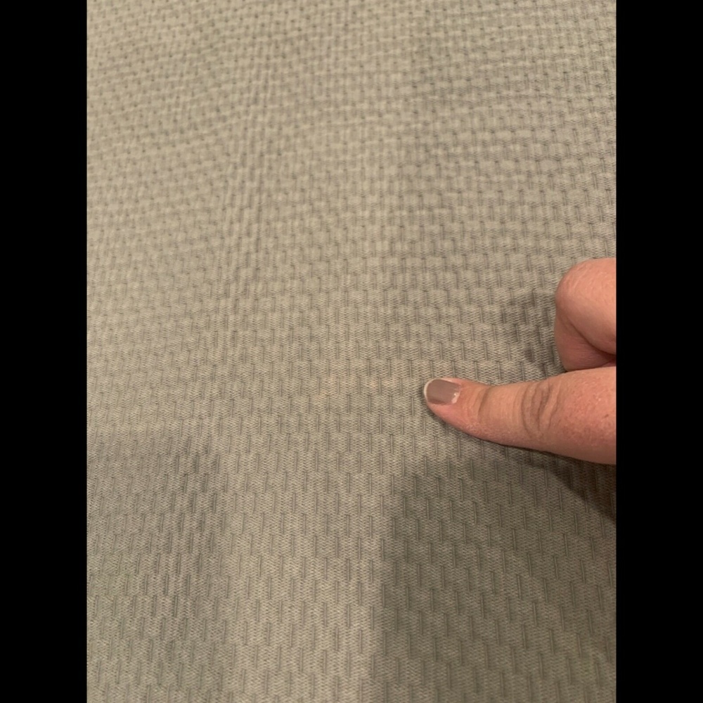 EUC SFERRA Perrio Full/Queen Coverlet‎ Blanket in Silver Grey --DEFECTS-- - Picture 8 of 12